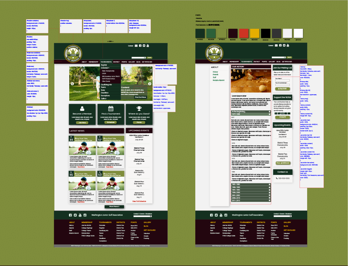 Visual Specifications