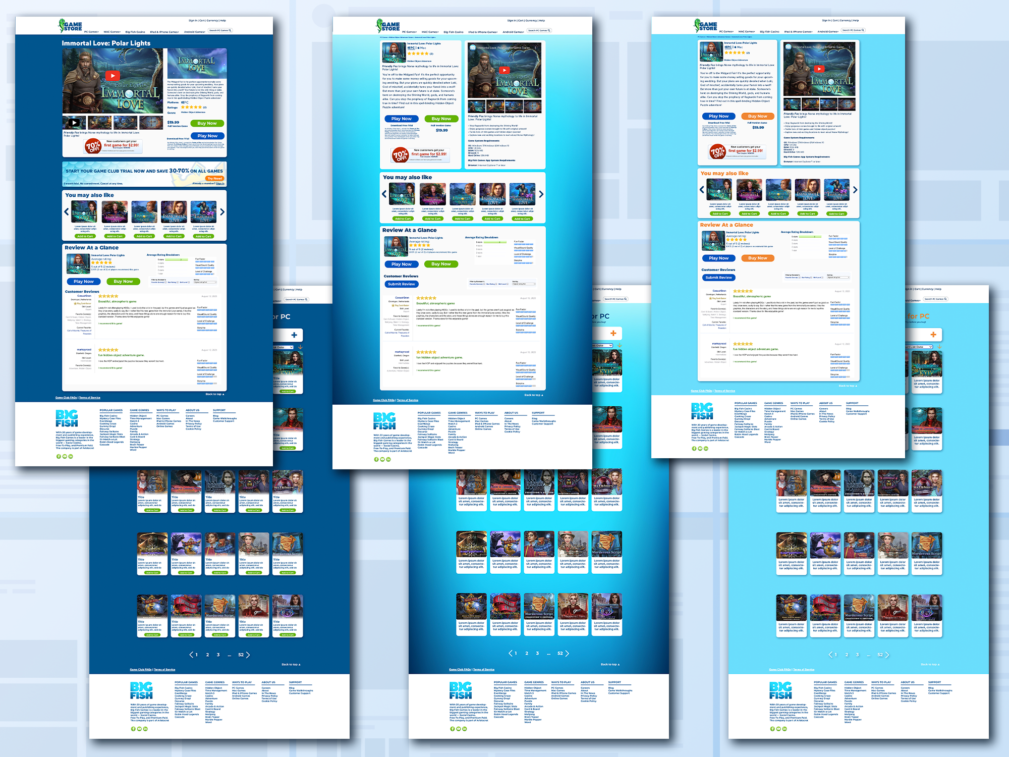 Game store refresh 2