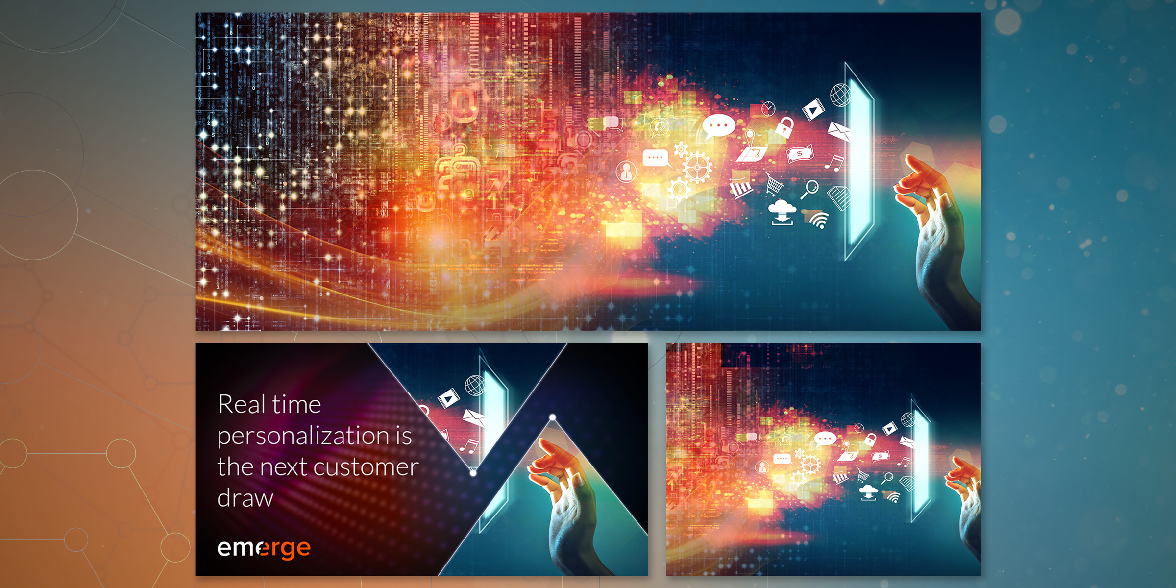 Emerge Featured tiles focus