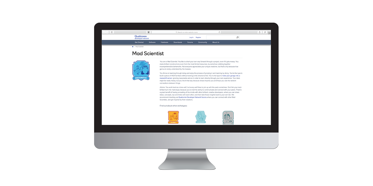 Screenshot Qualcomm Quiz