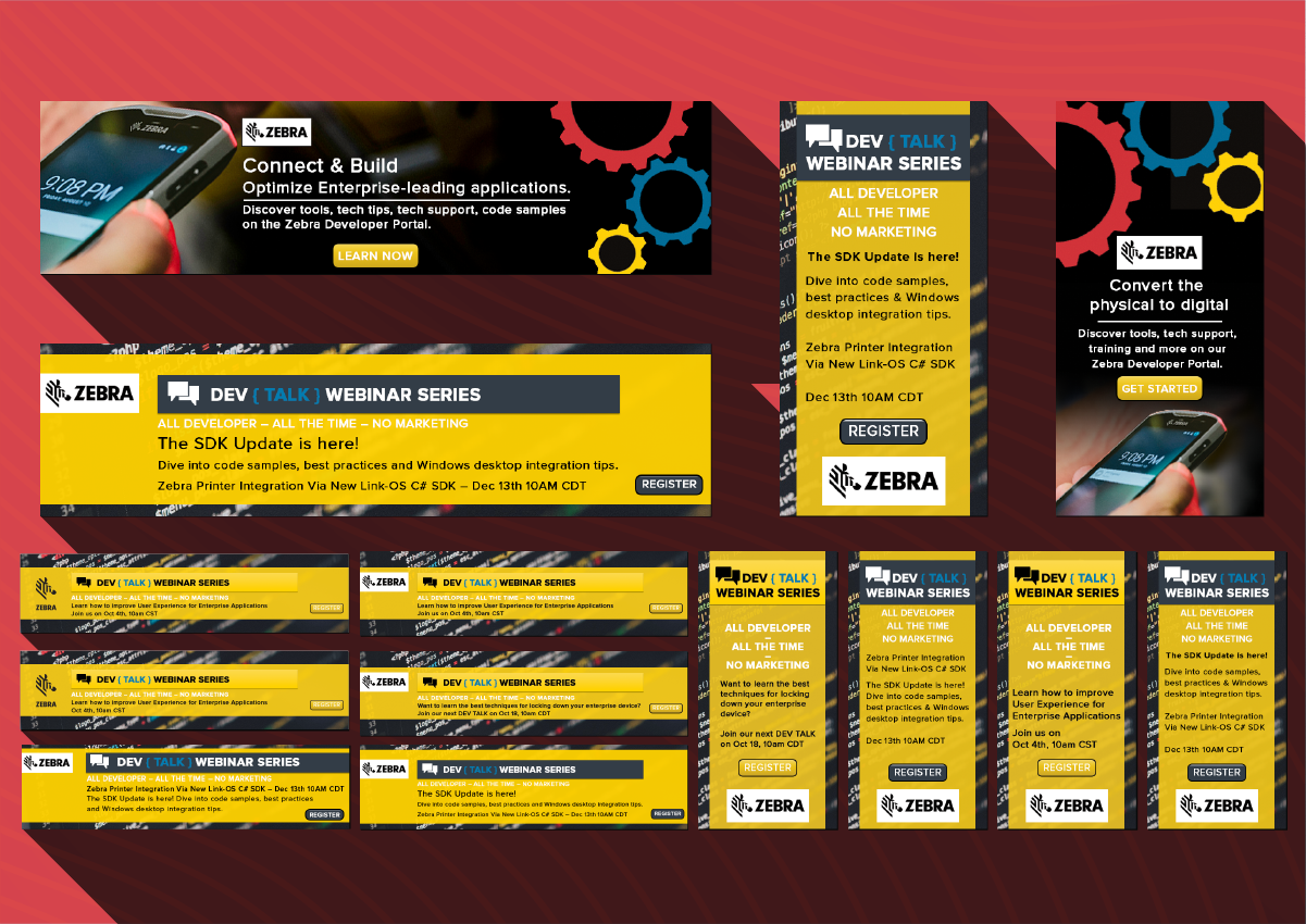 Zebra Banners Showcase